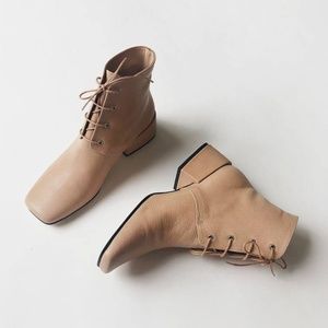 Arianne Gabriel | Shoes | Images For Arianne Gabriel Lace Up Boot Nude